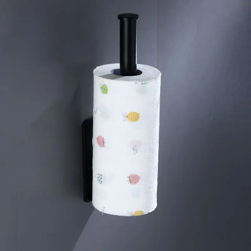 High-Quality Stainless Steel Non-perforated Kitchen Napkin Holder and Bathroom Roll Paper Holder,Adhesive paper holder Manufacturer, Manufacturers