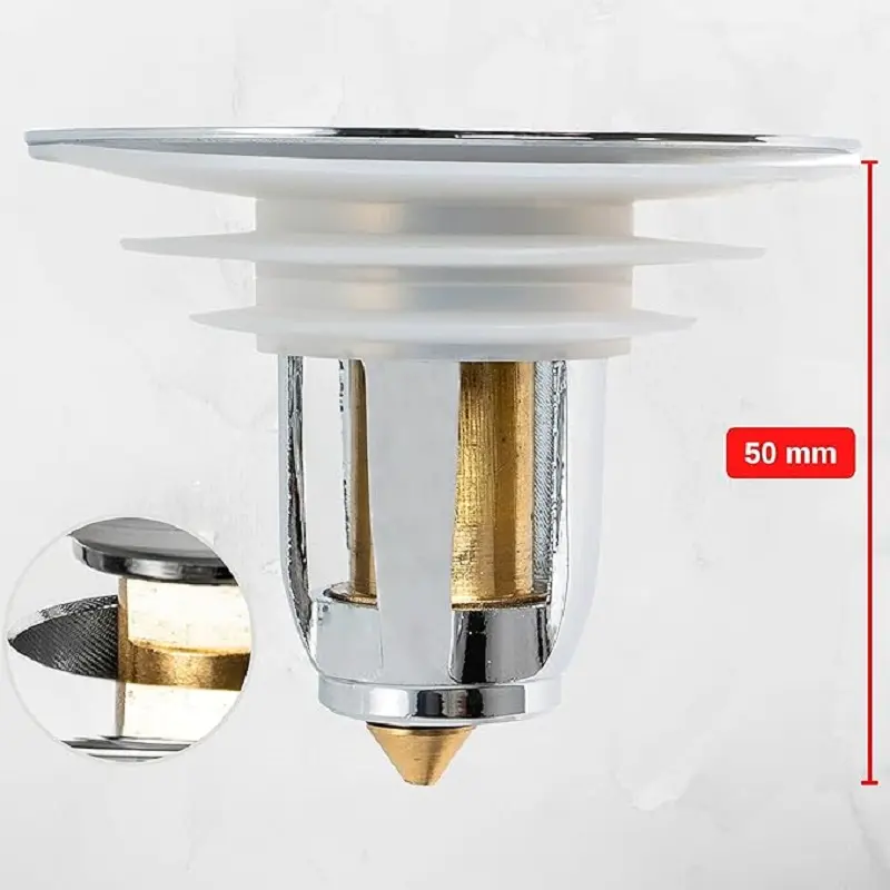 Wholesale Stainless Steel Bathtub Stopper for 1.02-1.96 Standard Drain Holes Manufacturer, Factories