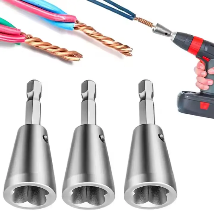 Wholesale Fast Electrical Wire Twister Tool Drill Wire Twisting Tool Connector Manufacturer, Factories