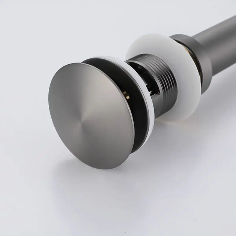 China Bathroom Sink Wash Basin Push Down Pop-Up Drain Filter Sink Stopper Factory, Suppliers