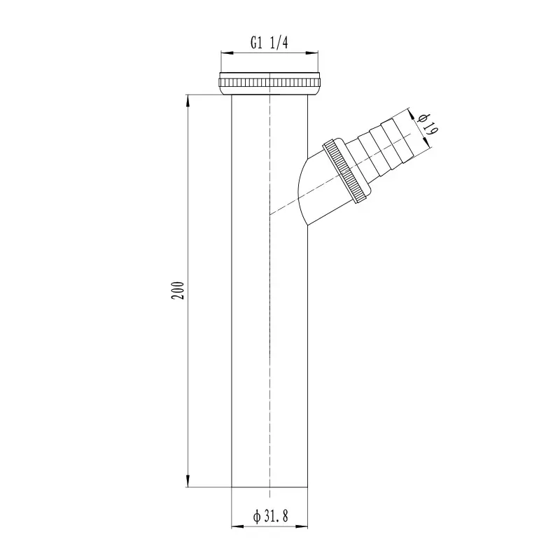 High-Quality Adjustable darin pipe drain P trap for Washing machine Manufacturer, Supplier