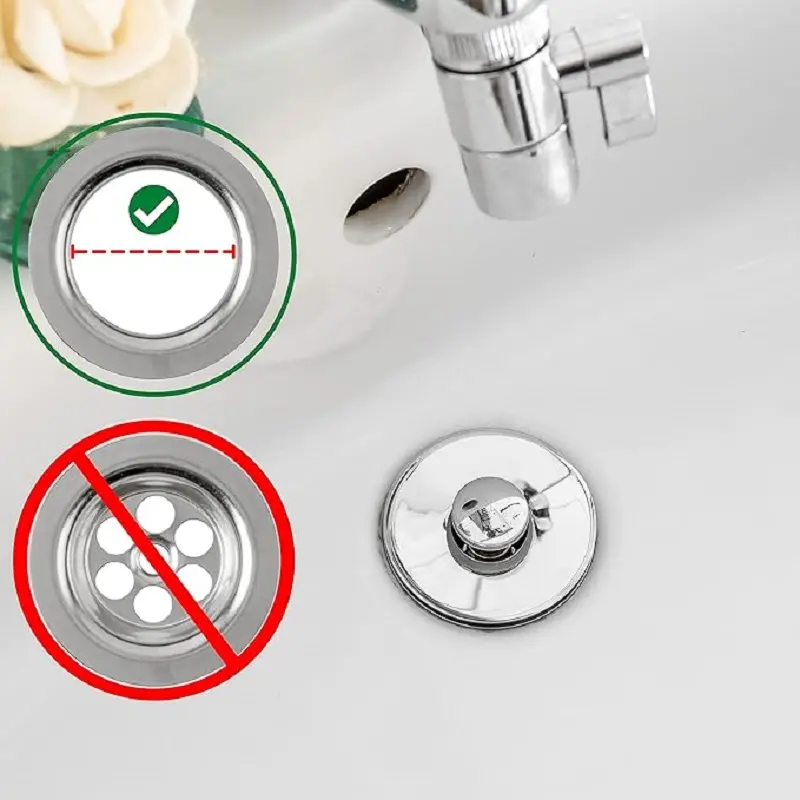 Wholesale Stainless Steel Bathtub Stopper for 1.02-1.96 Standard Drain Holes Manufacturer, Factories