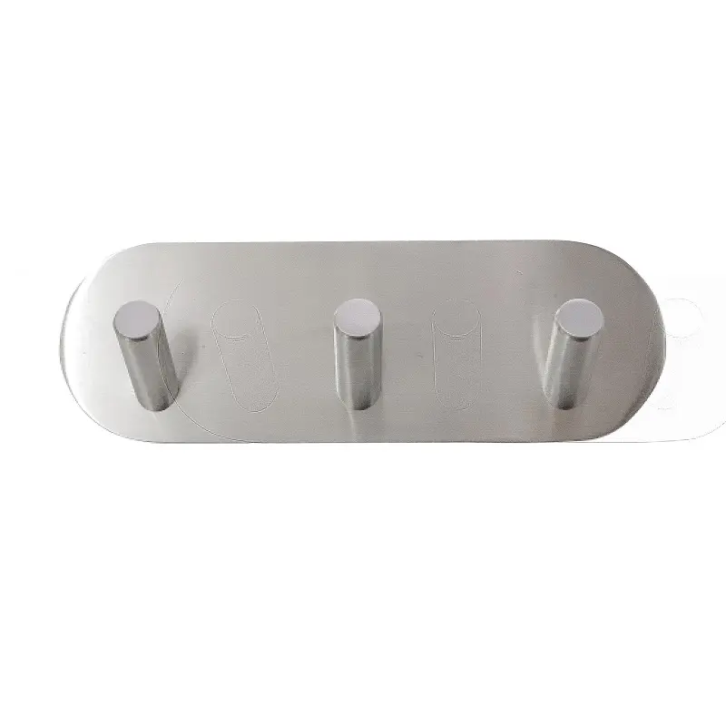 High-Quality Space aluminum wall mounted bathroom towel row hook oval sole coat hanger hook Factories, Suppliers