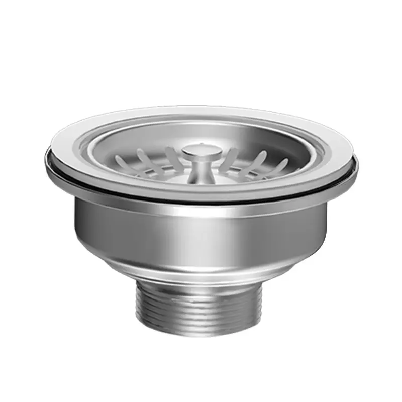 High-Quality Double stainless steel thickened steel head launching accessories sink drain plug Manufacturers, Supplier