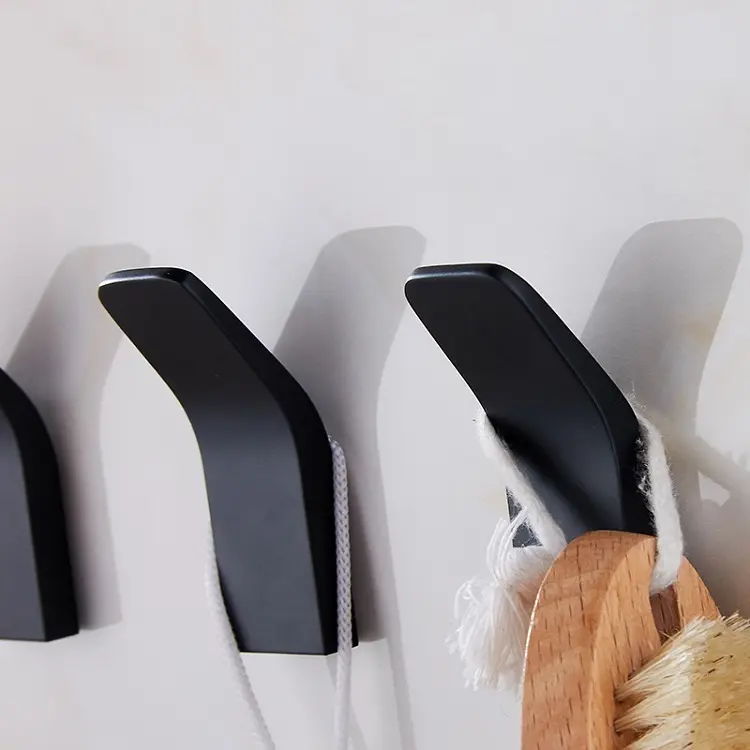 China Non-perforated Wall Mounted Coat Hook Bathroom  Adhesive Hook Manufacturer, Factory