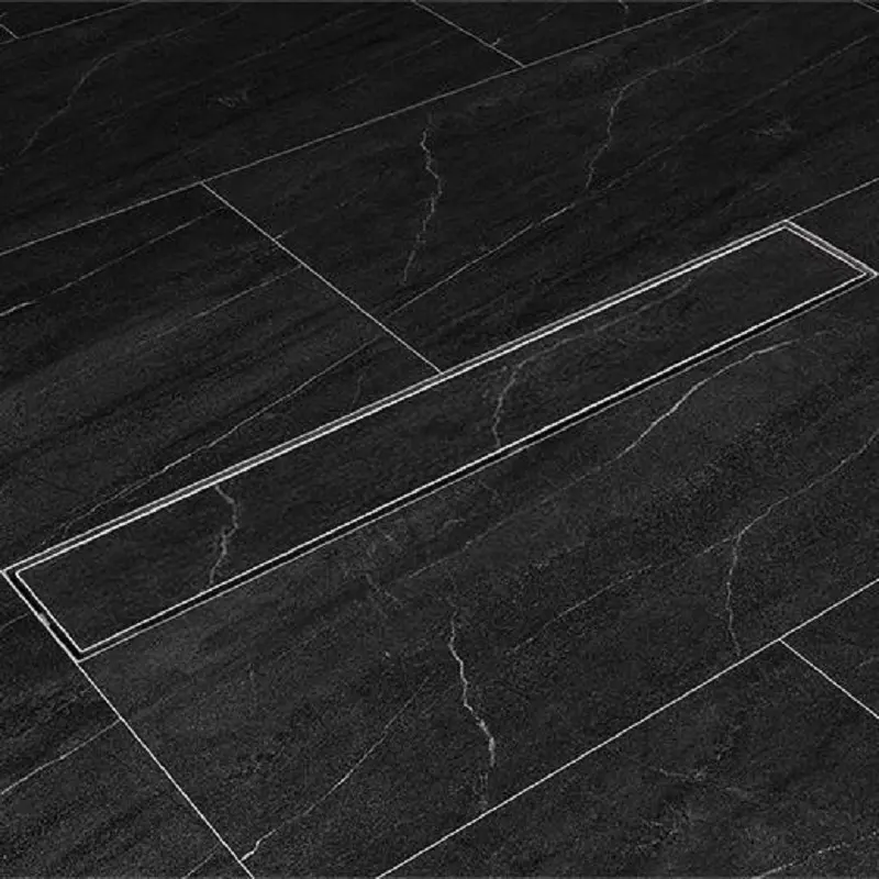 China stainless steel invisible tile side row square shower room odor-proof floor drain Factories, Factory