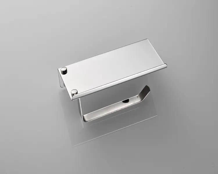 Wholesale Stainless Steel 304 Tissue Holder, Bathroom Roll Paper Holder, Hotel Non-perforated Phone Holder, Bathroom Wall Mounted Toilet Paper Holder Factory, Supplier