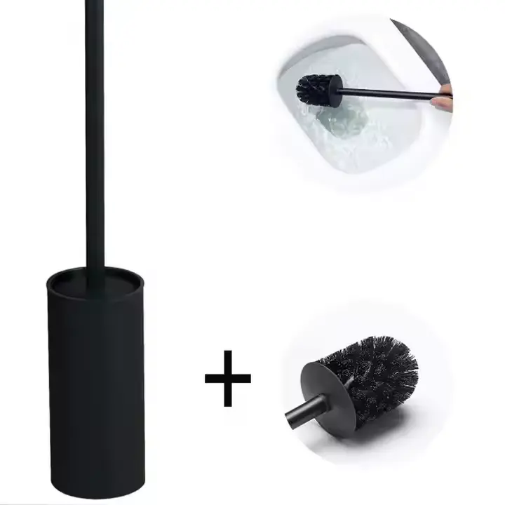 Wholesale Stainless Steel Black Toilet Brush Cleaning Tool Holder Manufacturer, Manufacturers