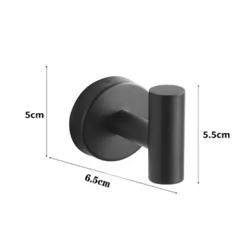 Heavy duty bathroom waterproof stainless steel adhesive hook