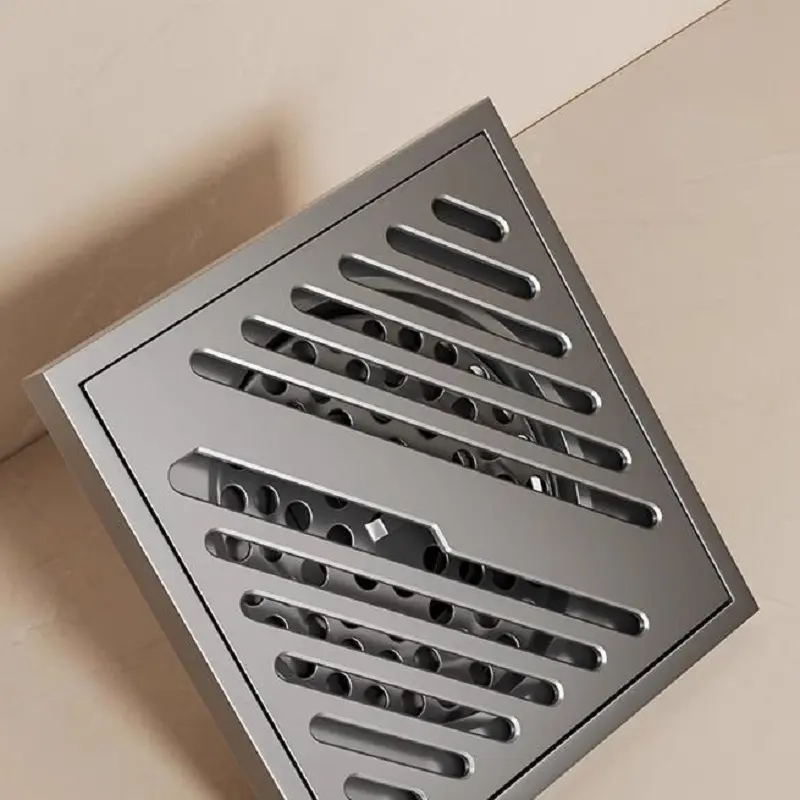 China All copper anti-odor anti-blocking toilet sewer invisible washing machine floor drain Factory, Suppliers