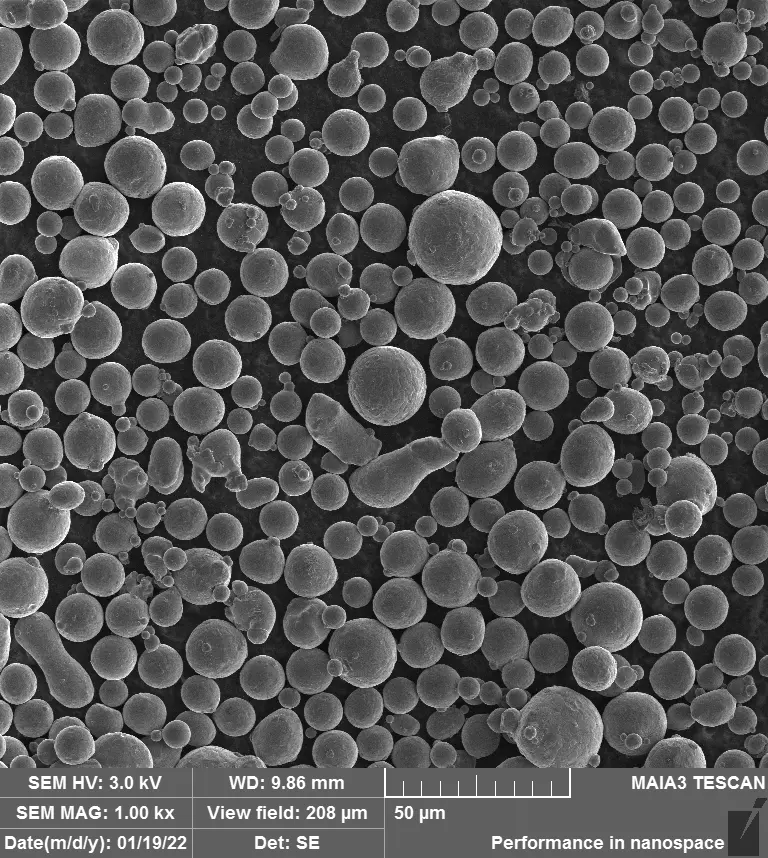AlSi10Mg alloy powder for aluminium matrix composites in 3D printing