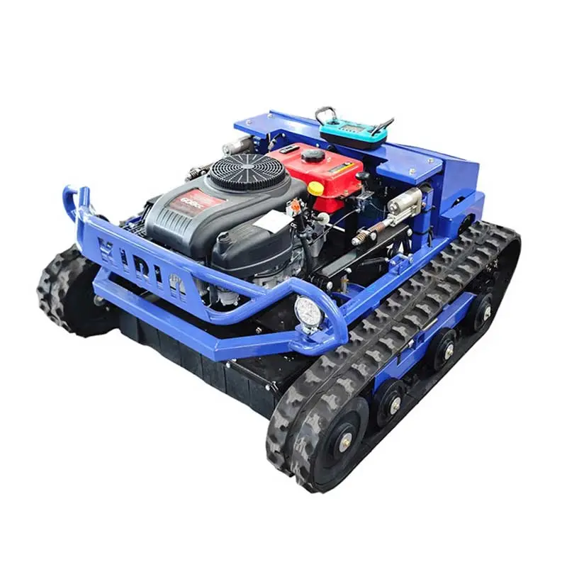 China Suppliers Remote Control Crawler Lawn Mower 800 1000 1200 from Factory - Effortless Lawn Care Solution