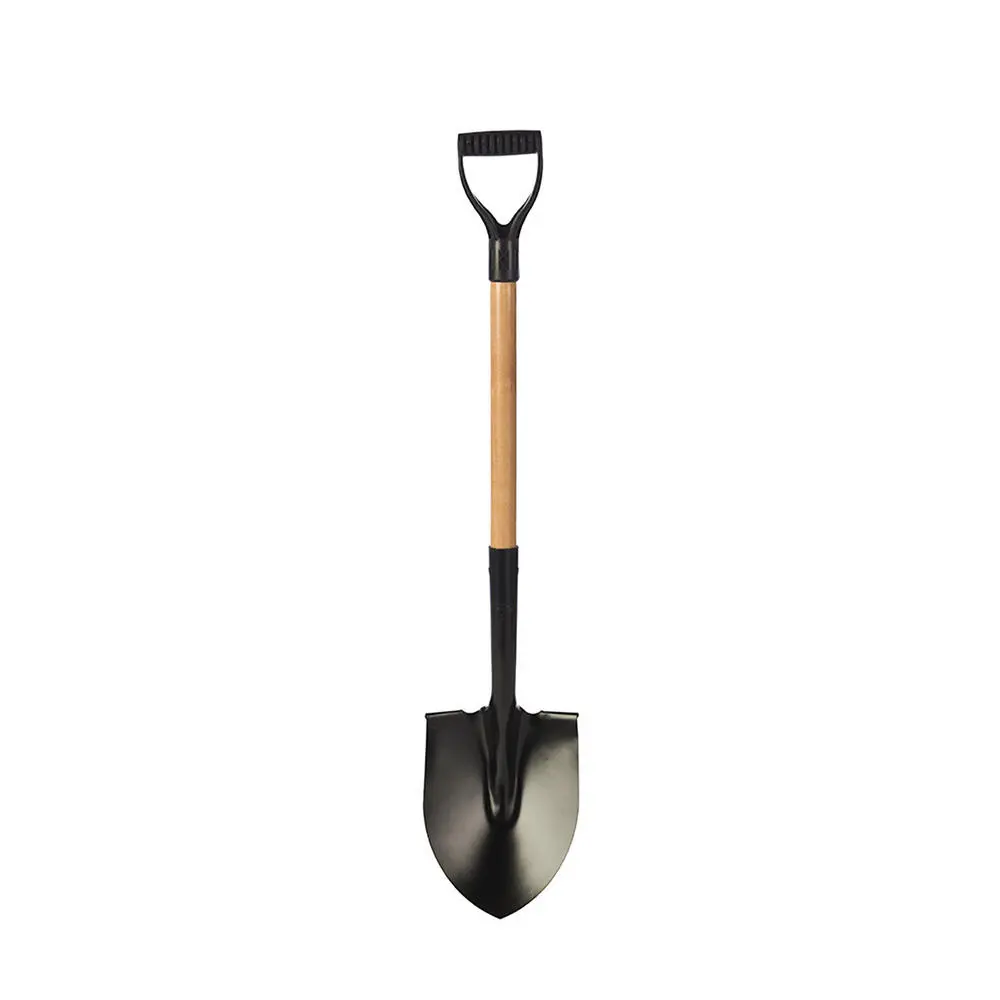 China Shovel Farm Tool Wholesale Carbon Shovels With Long Wood Handle Factories, Pricelist