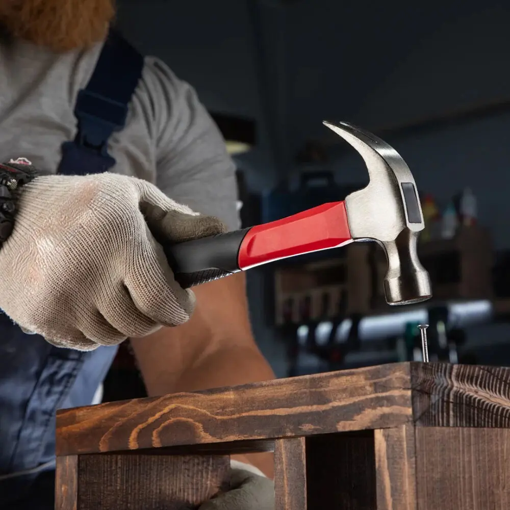 OEM Professional Custom Claw Hammer Portable Lightweight Heavy Duty Hand Tools With Grip Factories, Factory