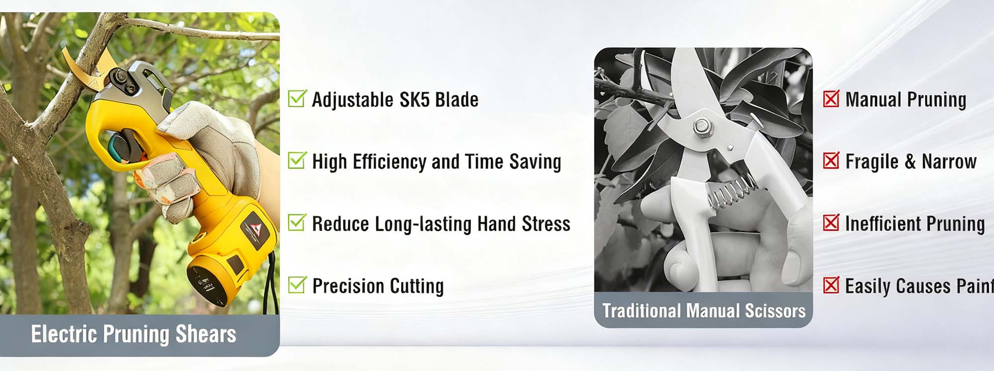 electric pruning shears