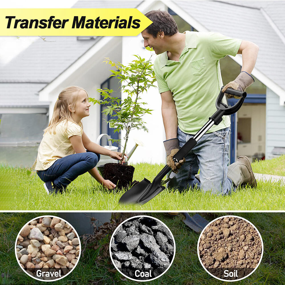 Shovel Farm Tool Wholesale Carbon Shovels With Lon04