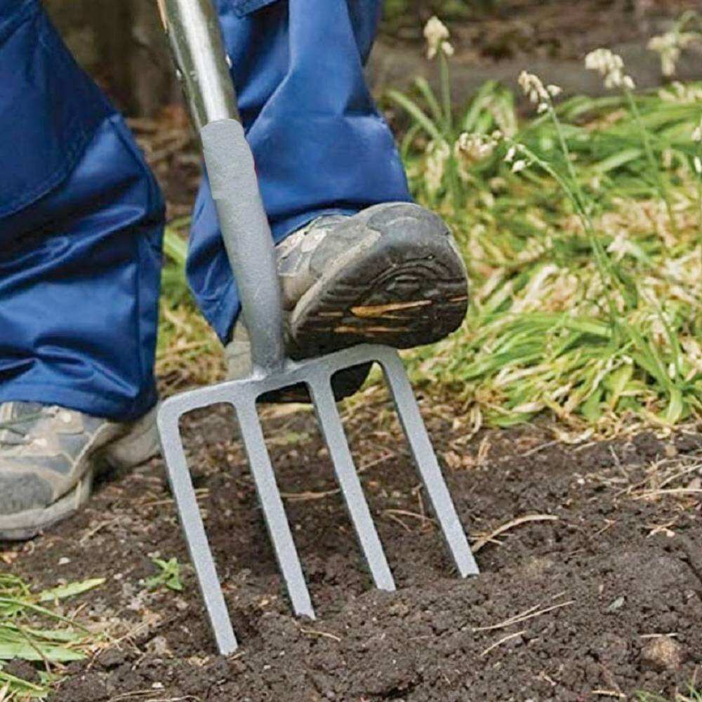 Digging Forks 5 Tine Stainless Steel Farming Tools01