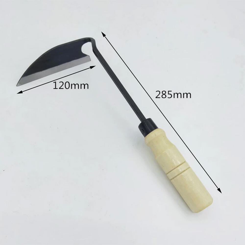 Garden Hoe Small Hand Tool Heavy Duty Types Hoeing for ( (4)
