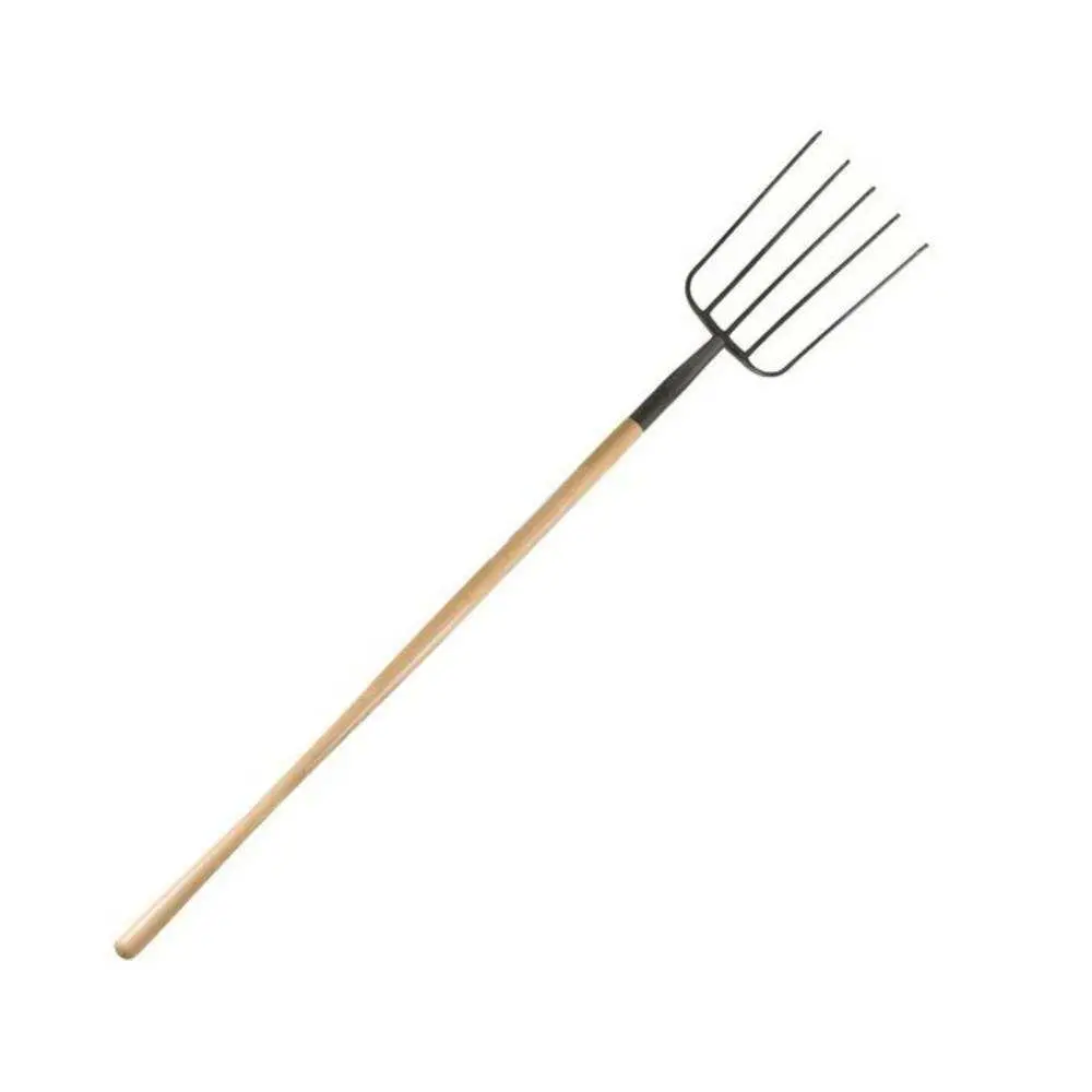China Premium 5 Tine Stainless Steel Farming Fork with Wooden Handle - China Suppliers & Factory Direct Tools Factory, Service