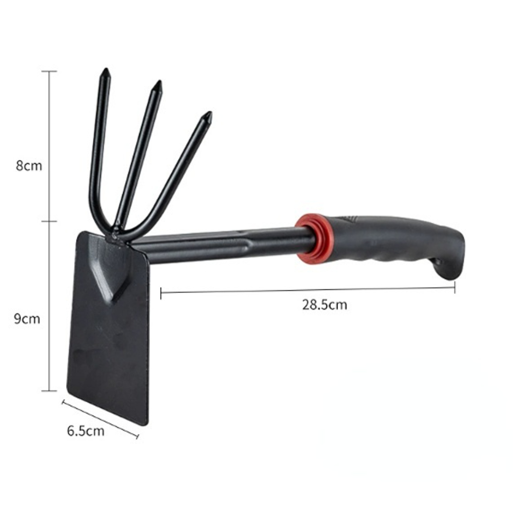 forked garden hoe