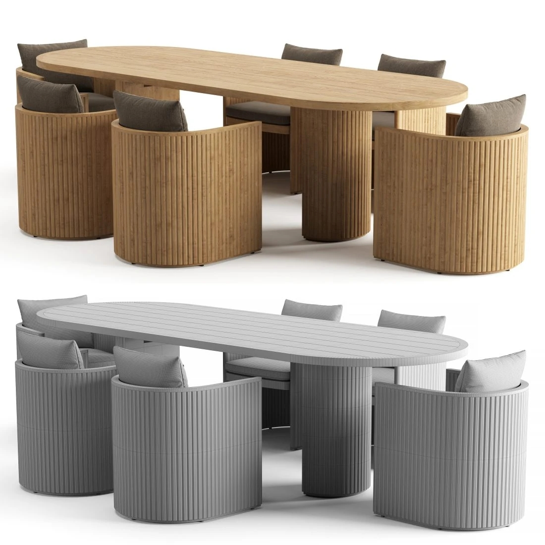 Modern Teak Chair Design