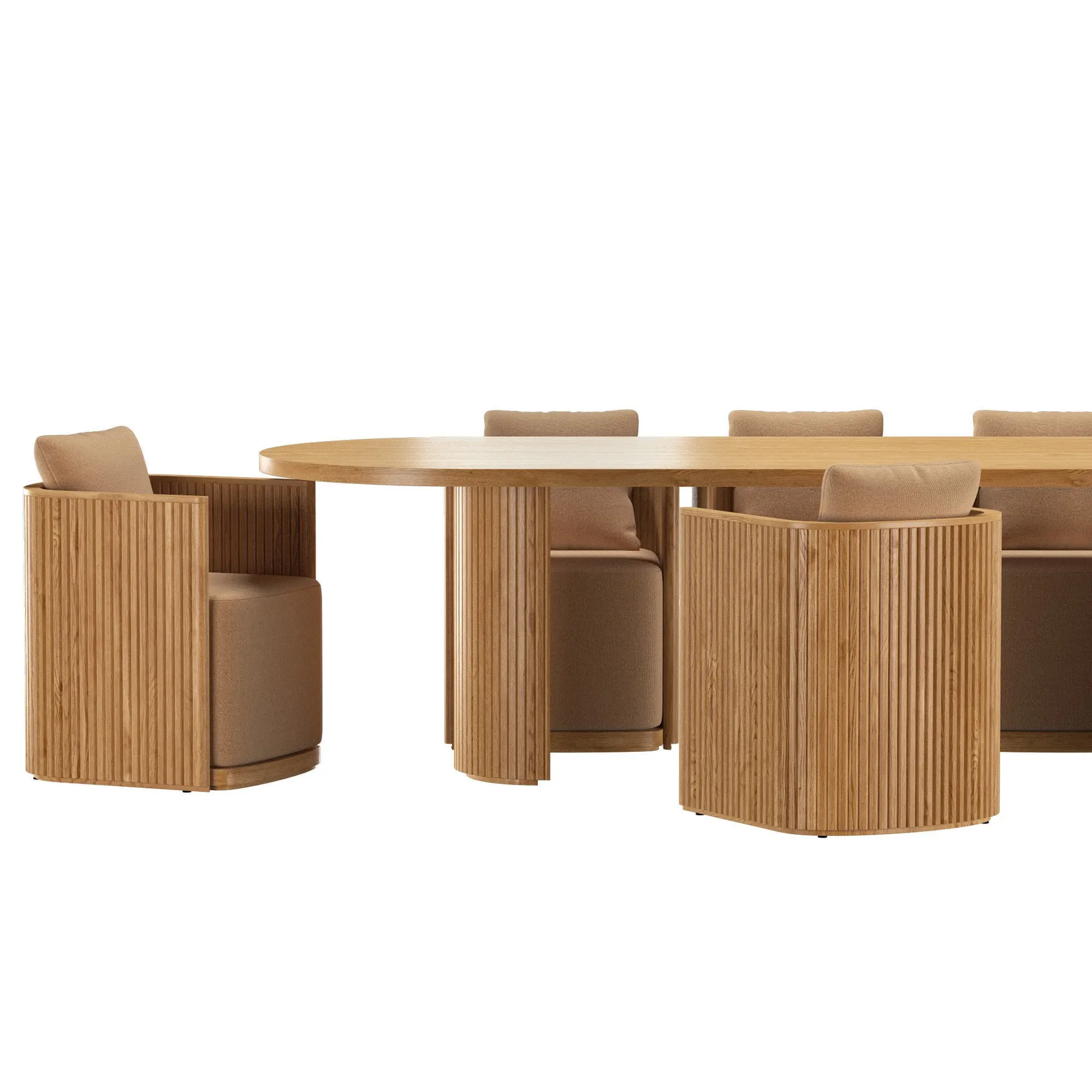 Wholesale Jiangyiren Villa Resort Hotel Restaurant Deluxe Table And Chair Set Factory, Factories