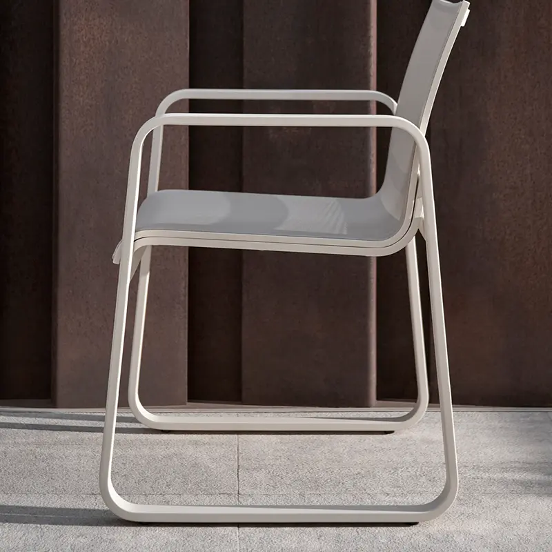 OEM JIANGYIREN Dining Furniture Durable Metal Cafe Chairs Outdoor Dining Table Patio Garden Set Manufacturers, Factory