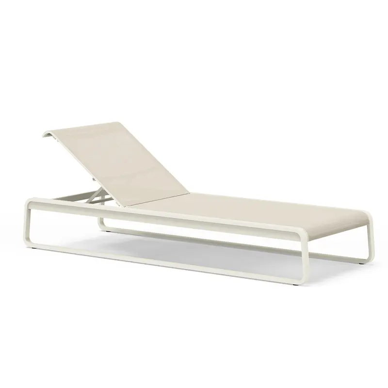 High-Quality Luxury Aluminum Waterproof Stackable Outdoor Pool Furniture Beach Lounger Manufacturer, Suppliers
