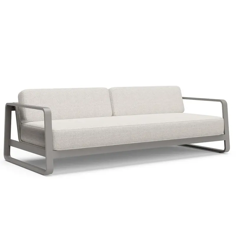High-Quality Outdoor furniture aluminum terrace balcony hotel swimming pool courtyard modular sofa Manufacturer, Manufacturers