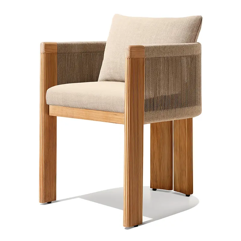 Wholesale Waterproof Teak Rattan Round Sofa Outdoor Garden Furniture Set Supplier, Factory
