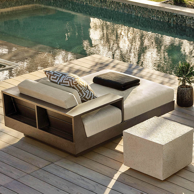 Factory Hot Sale Aluminum Sofa Modern Luxury Garden Furniture