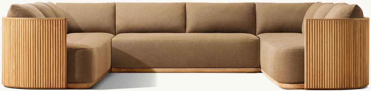 Wholesale JIANGYIREN Custom Outdoor Furniture Teak Sofa for Terrace Manufacturer, Factory