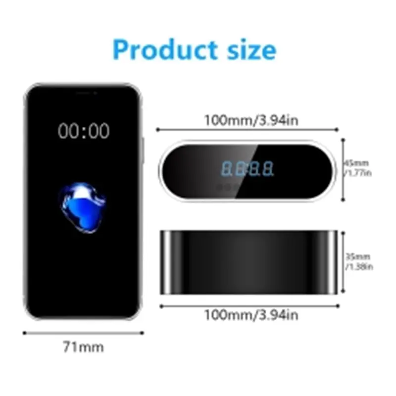 Wholesale Table Alarm Clock with Spy Hidden WiFi Camera Manufacturer, Supplier