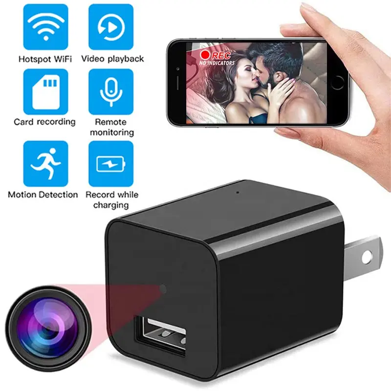 OEM USB Wall Charger with 1080P WIFI Security Hidden Camera Factory Supplier, Factories