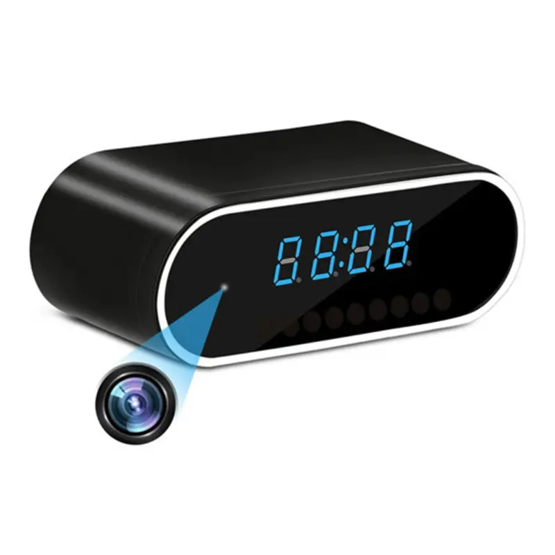 Wholesale Table Alarm Clock with Spy Hidden WiFi Camera Manufacturer, Supplier