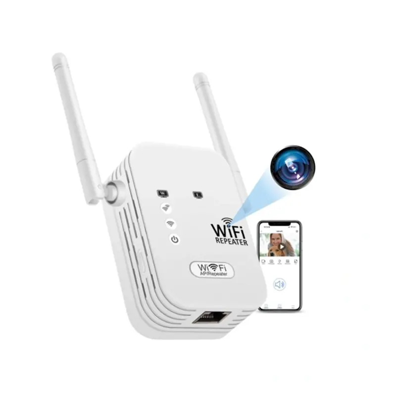 Wholesale WiFi Signal Amplifier Booster and Router with Hidden WiFi Camera Manufacturer, Manufacturers