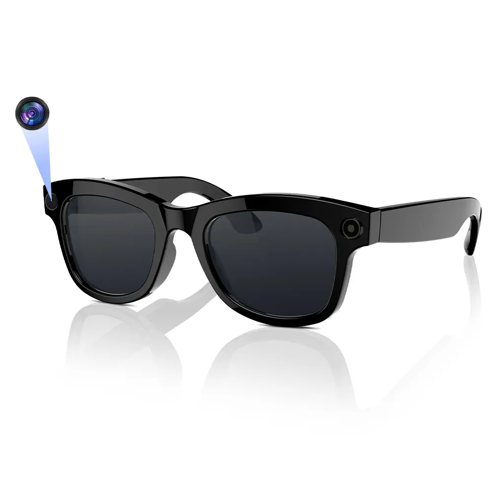 OEM AI Smart Camera Glasses with HD 1080P Video Recording and Translation Supplier, Factories