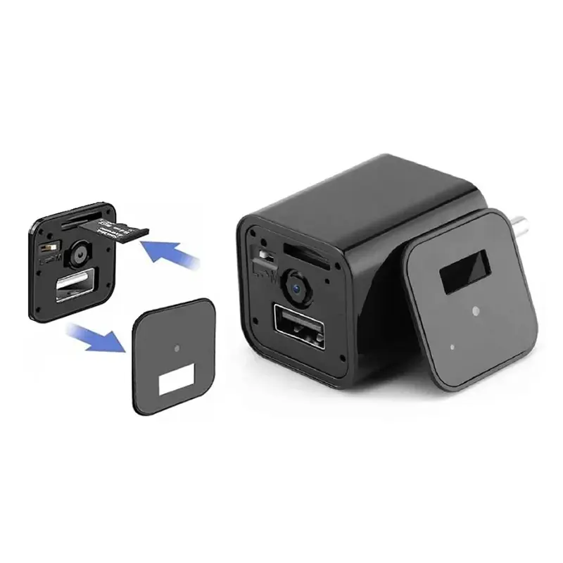 OEM USB Charger with Secret Hidden Spy Nanny Tiny Cameras Bulk Production Manufacturers, Factory