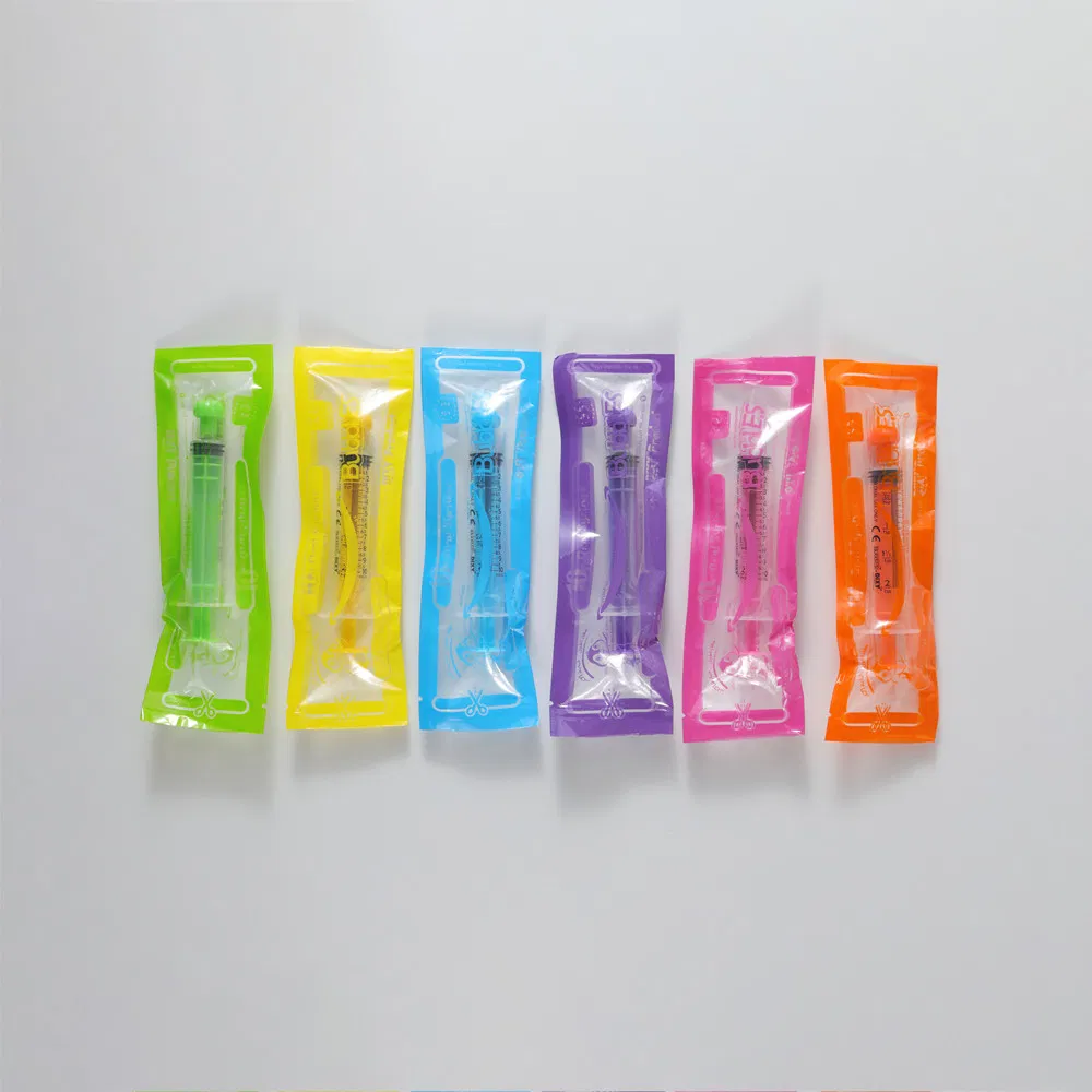 Steroid Irrigation Insulin Disposable Safety Plastic Medical Oral Enfit Enteral Feeeding Syringe for Single Use Only 5ml