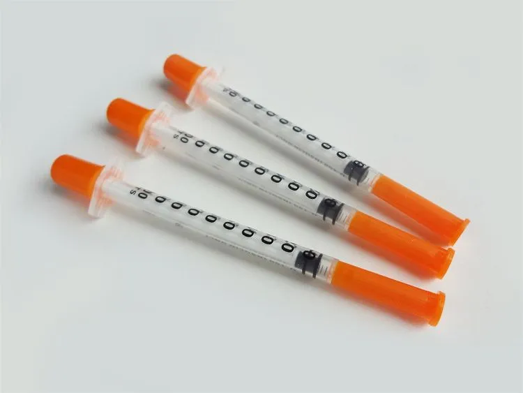 Insulin Syringe Detail 1
