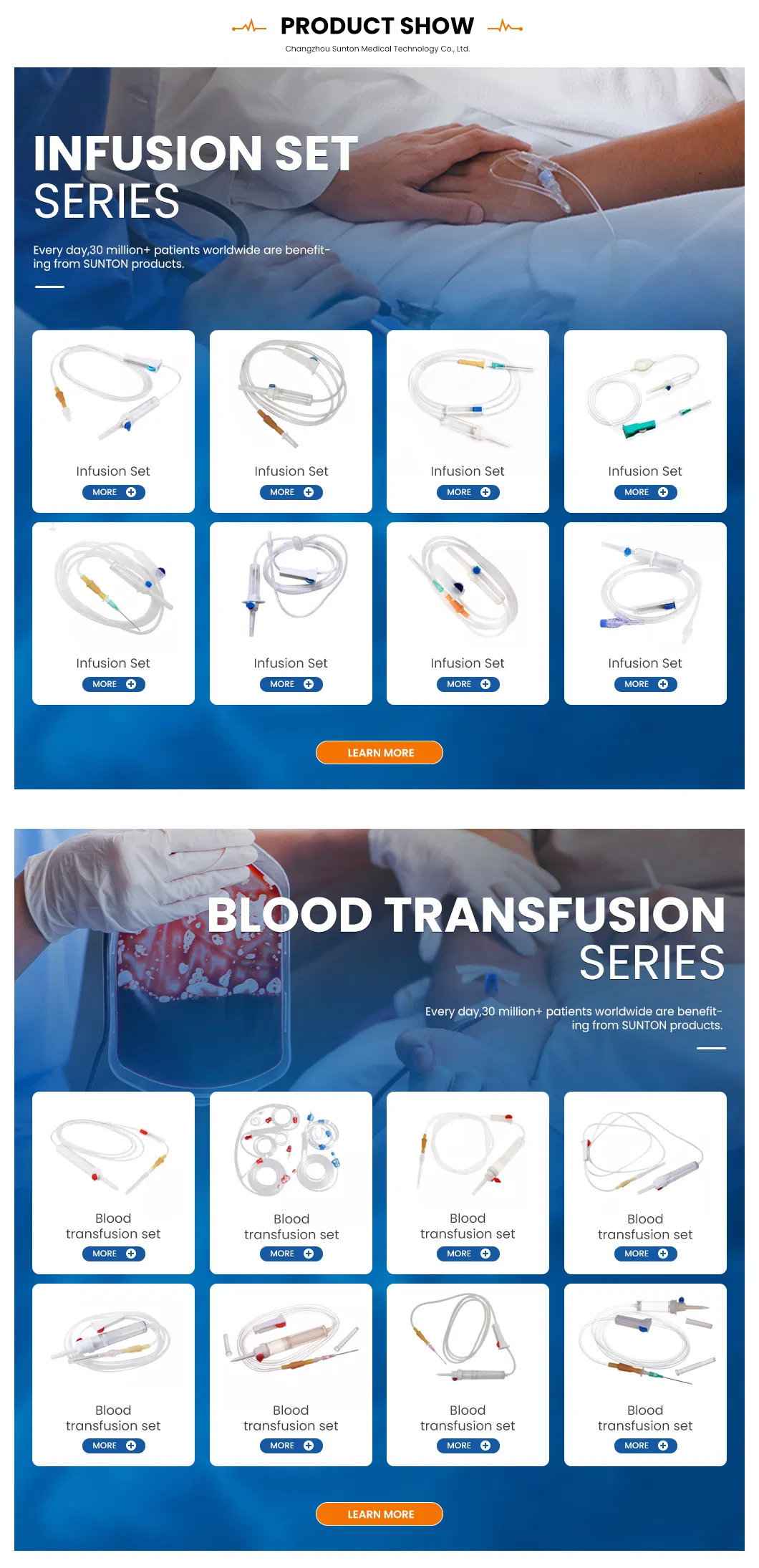 Infusion Set Types