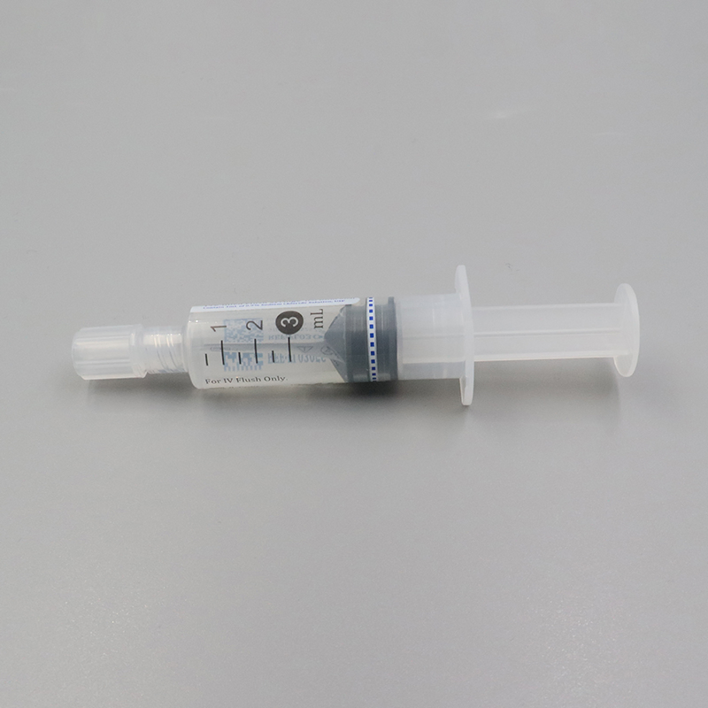 3ml 5ml 10ml Plastic Luer Lock Prefilled Saline IV Flush Syringe Manufacturers with CE ISO