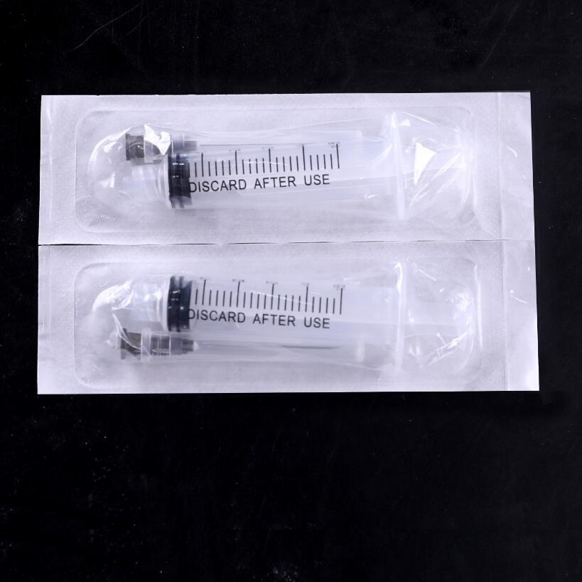 3 Part Disposable Plastic Syringe with Needle