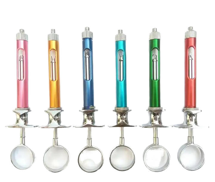 Aspirating Dental Syringe Stainless Steel Anesthetic Syringe Dental Surgical Instrument OEM Quality