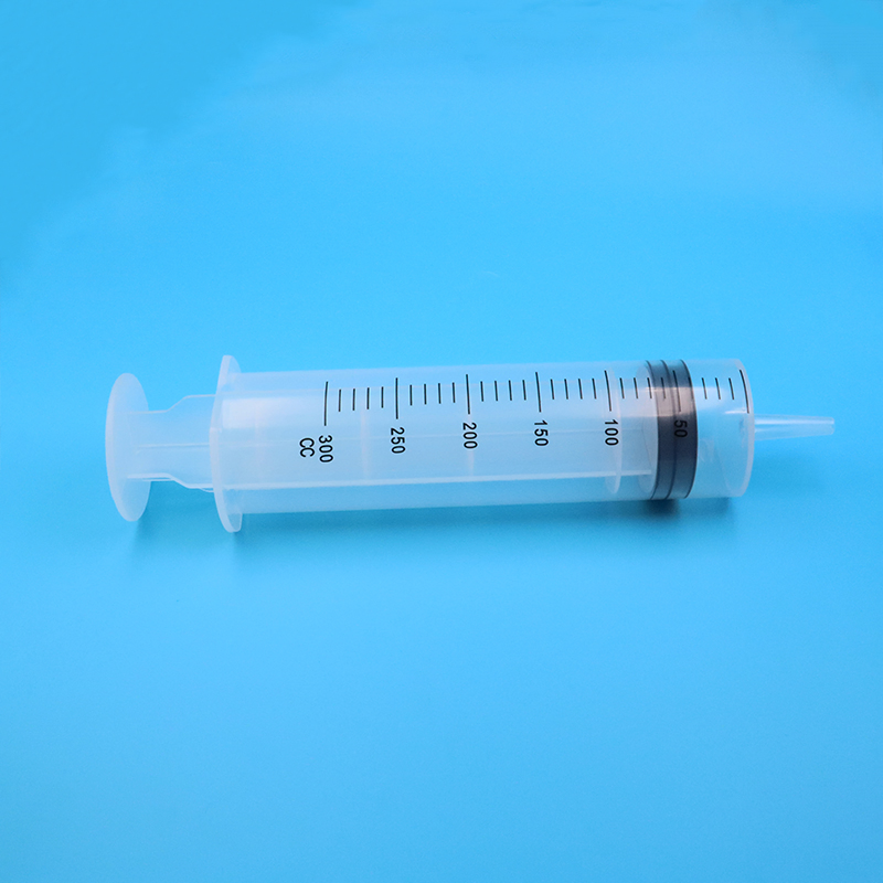 Flat Ring Bulb Type 100ml 200ml Irrigation Syringe with Full Certificates