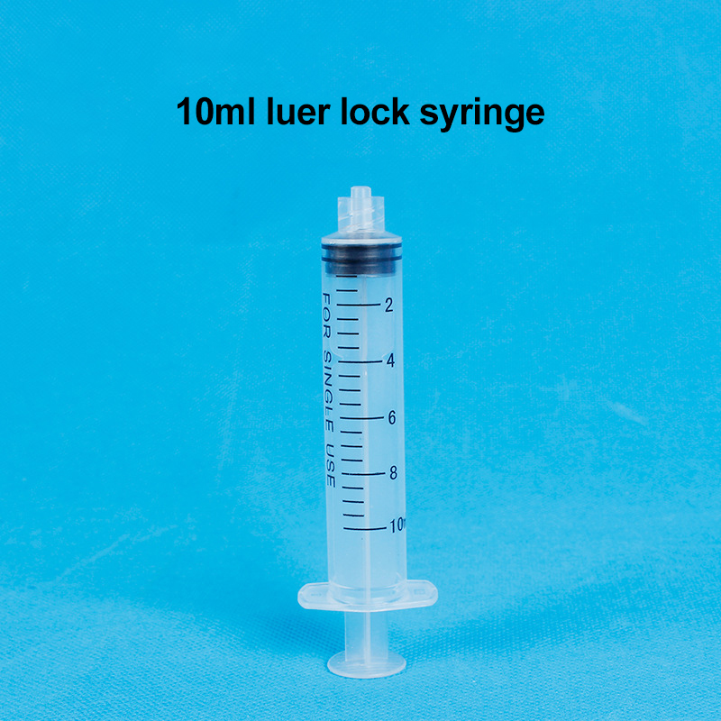 Veterinary Use Medical Disposable Sterile Plastic 1ml 3 Ml 5ml 10ml 20ml 60ml Plastic Luer Lock Syringe with Needle