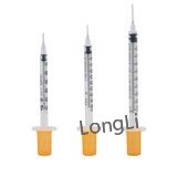 30 Units 1ml Insulin Syringe with 30g Needle for Diabetes Care