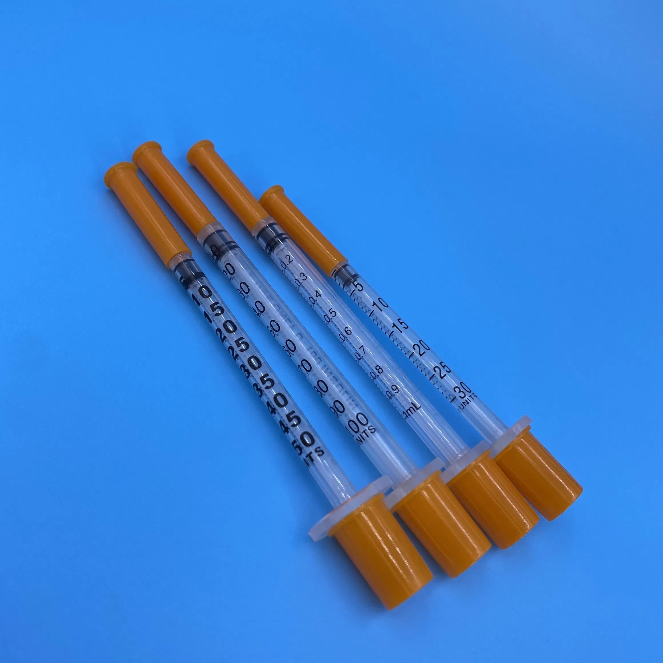 Medical Supply Insulin Syringe with FDA CE ISO Approved