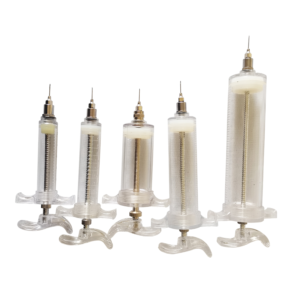 Factory Price 20ML Veterinary Plastic Syringe for Animals TPX Disposable and Reusable Adjustable Safety Feature
