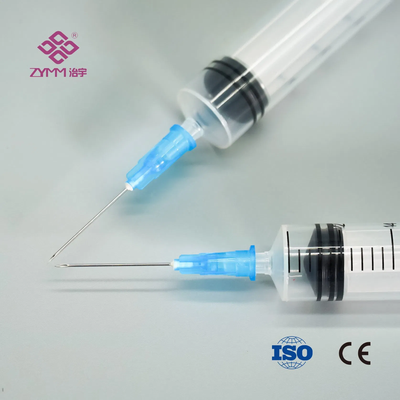 Sterile Single Use Safety 1ml 3ml 5ml 10ml with Luer Lock/Luer Slip for Vaccine Injection Auto-Disable Syringe with CE&ISO